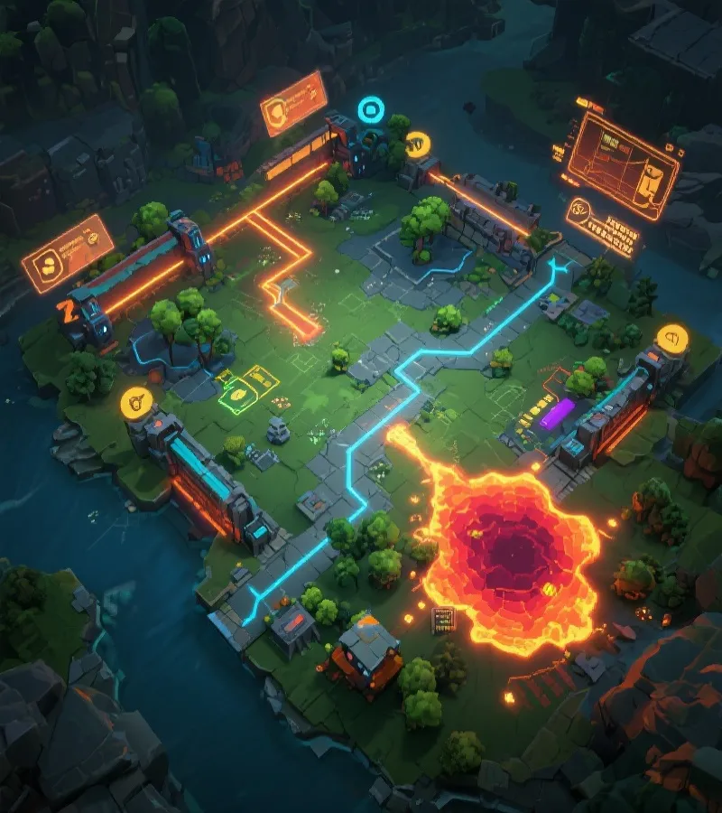 英雄联盟战术地图分析